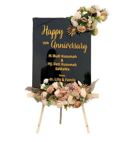 Papan Bunga Akrilik Karangtalun Lor